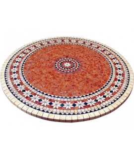 tavolo in mosaico 