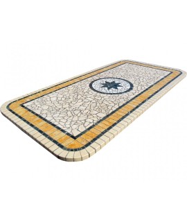 Mosaic table top 8057R free line 