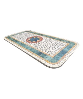 Piano da Tavolo in Mosaico 9000