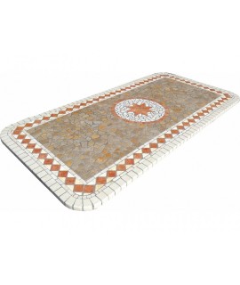 Mosaic table top 8061 free line
