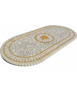 Mosaic table top 8062 free line